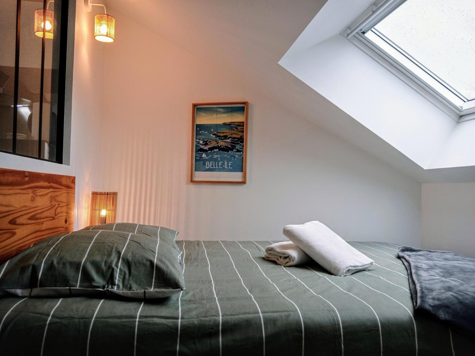 Les De La Gare Linge Cafe The Inclus Wifi Appartement Vannes