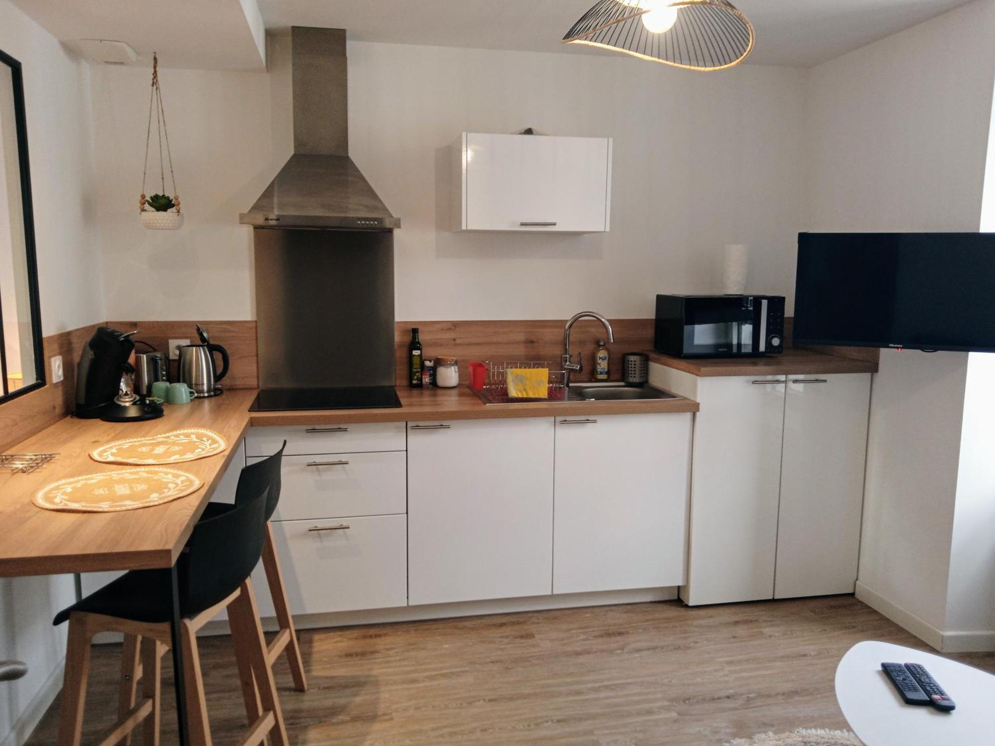 Les De La Gare Linge Cafe The Inclus Wifi Appartement
