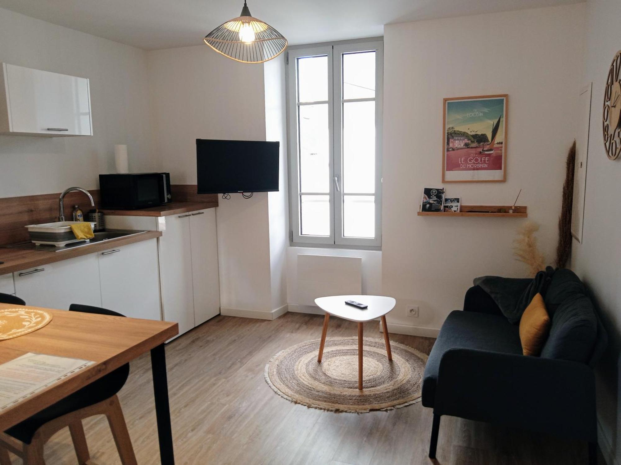 Appartement Les De La Gare Linge Cafe The Inclus Wifi Vannes